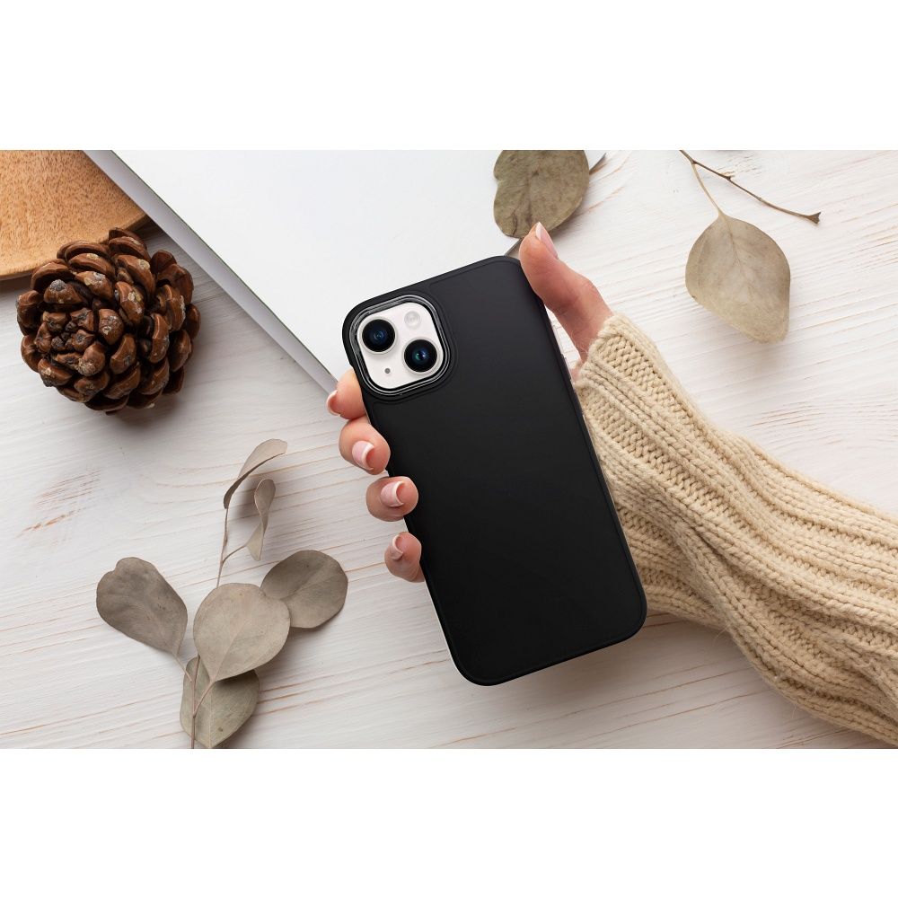Husa Silicon Soft cu Rama Protectie Lentila Samsung S24 Plus - Negru - 1 | YEO